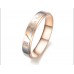 Парные кольца для влюбленных dao_045 из ювелирной стали 316L